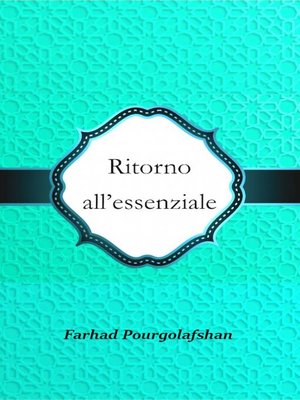 cover image of Ritorno all'Essenziale